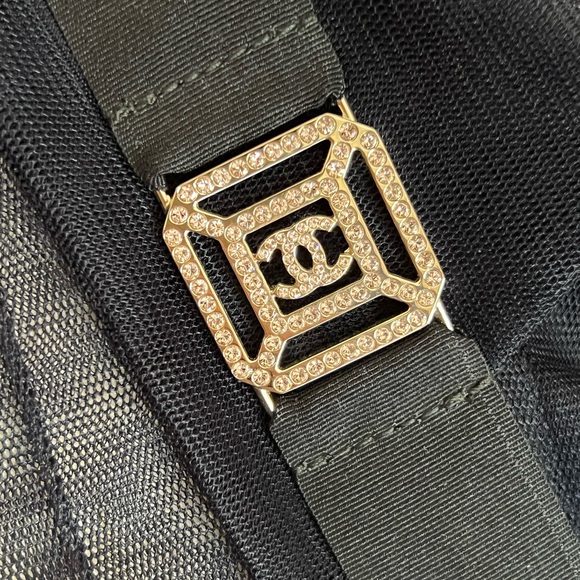 Chanel 2017 Pink Crystal Lanyard Silver Hardware - Picture 5 of 9